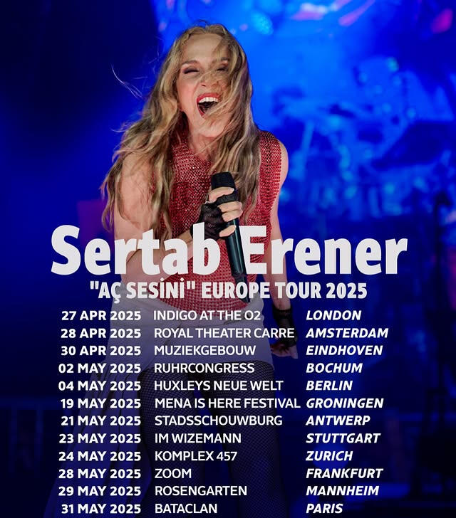 Sertab Erener EU Tour 2025 (MON)